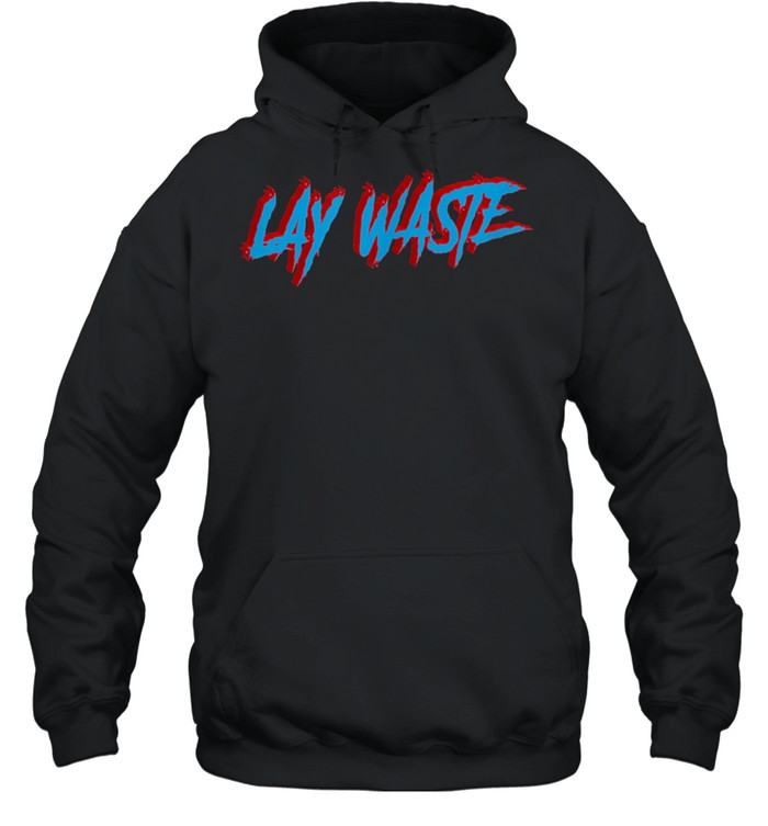 Lay Waste Retro Style shirt Unisex Hoodie