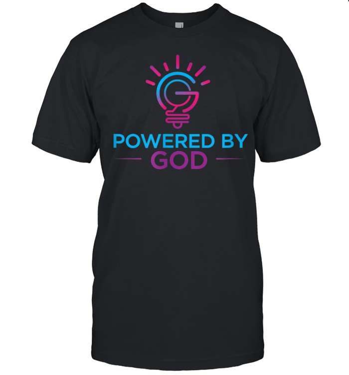 POWERED BY GOD shirt Classic Men's T-shirt