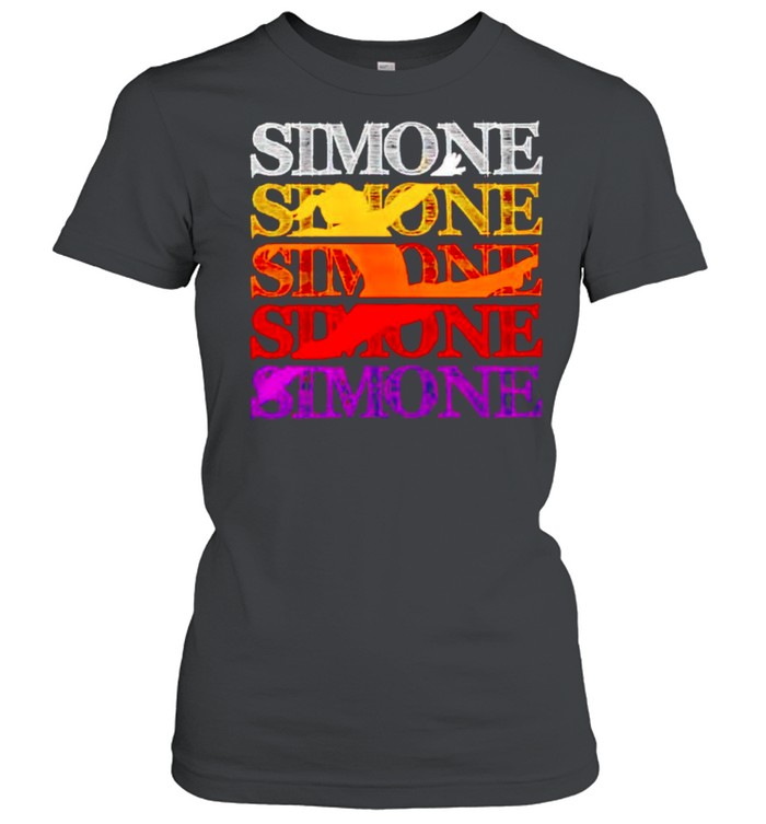 Simone Biles American artistic gymnastics shirt Classic Women's T-shirt