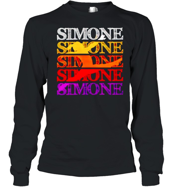 Simone Biles American artistic gymnastics shirt Long Sleeved T-shirt