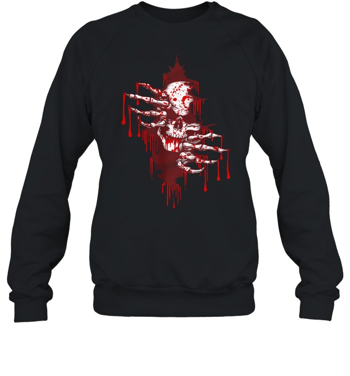 Skull Guns And Roses shirt Unisex Sweatshirt