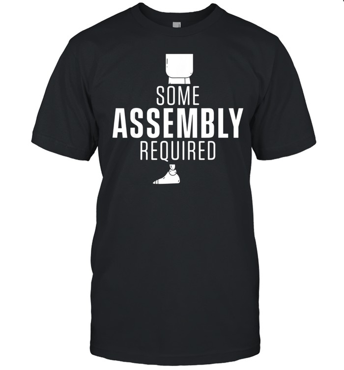 Amputee Humor Assembly Leg Arm Recovery shirt Classic Men's T-shirt