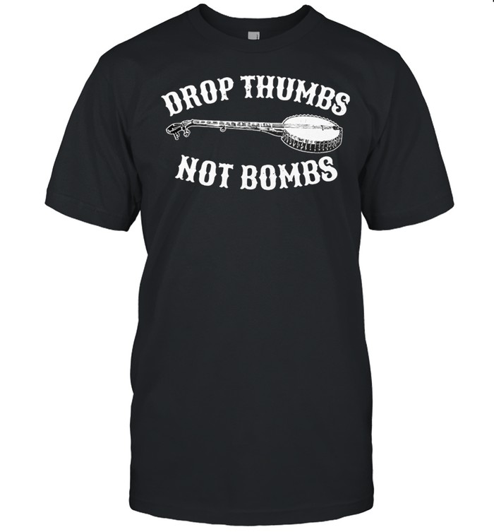 BANJO Drop Thumbs Not Bombs shirt Classic Men's T-shirt