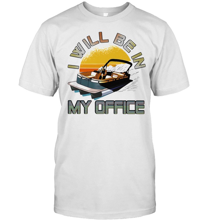 Boating I Will Be In My Office shirt Classic Men's T-shirt