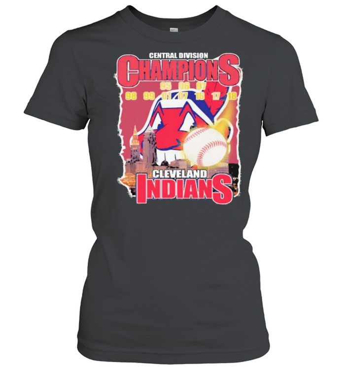 Cleveland indians shop central division shirts