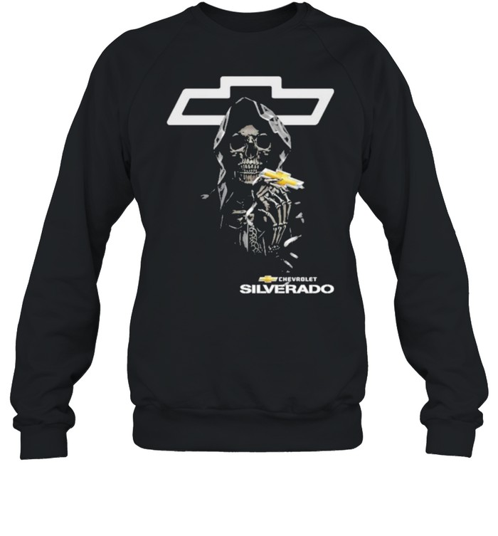 Chevrolet Silverado Skull Unisex Sweatshirt