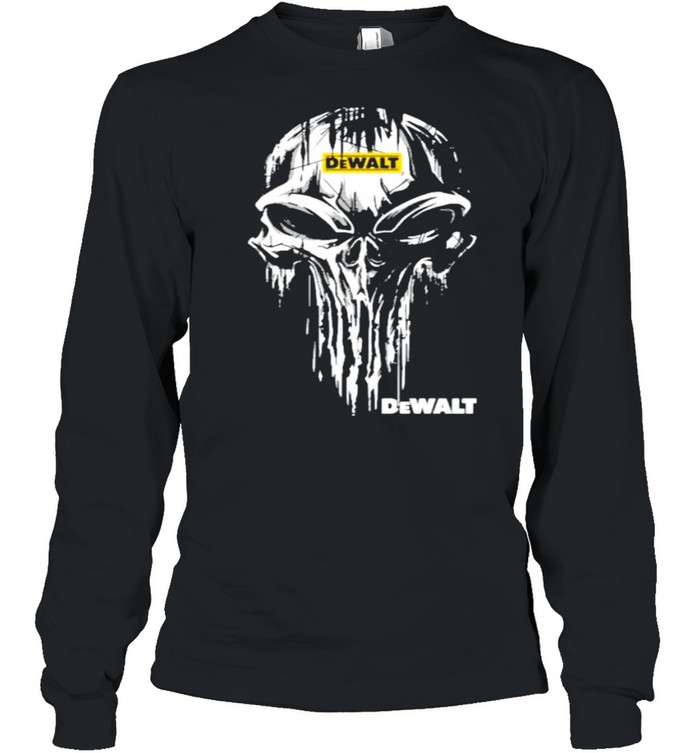 DeWalt Skull DeWalt Long Sleeved T-shirt