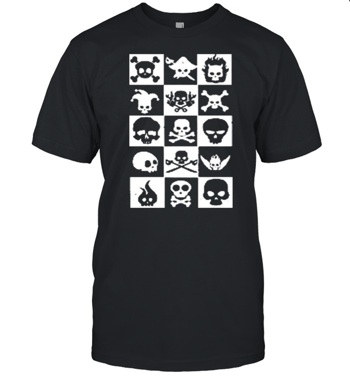 Skull arts of skulls pirate skeleton shirt Classic Men's T-shirt