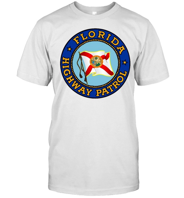 Florida Highway Patrol Flag Pullover T-shirt