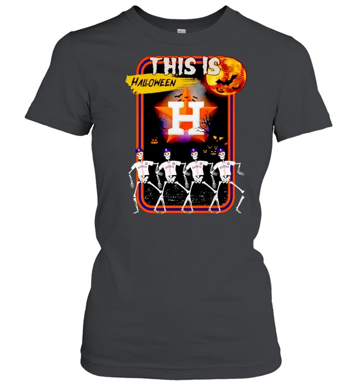 Houston Astros this is Halloween shirt Classic Women's T-shirt