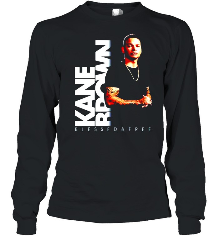 Kane Brown blessed & free tour shirt Long Sleeved T-shirt