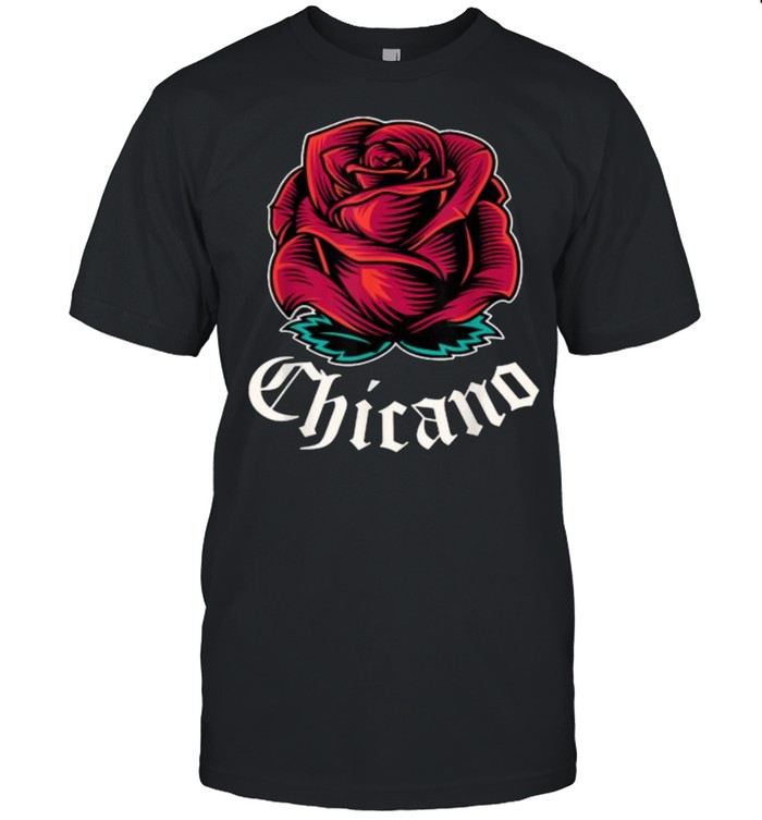 Mexican Pride Apparel Rose Latino Culture Power Chicano T- Classic Men's T-shirt