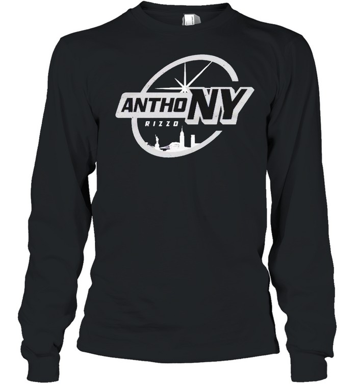 New York Baseball Anthony Rizzo badge text shirt Long Sleeved T-shirt