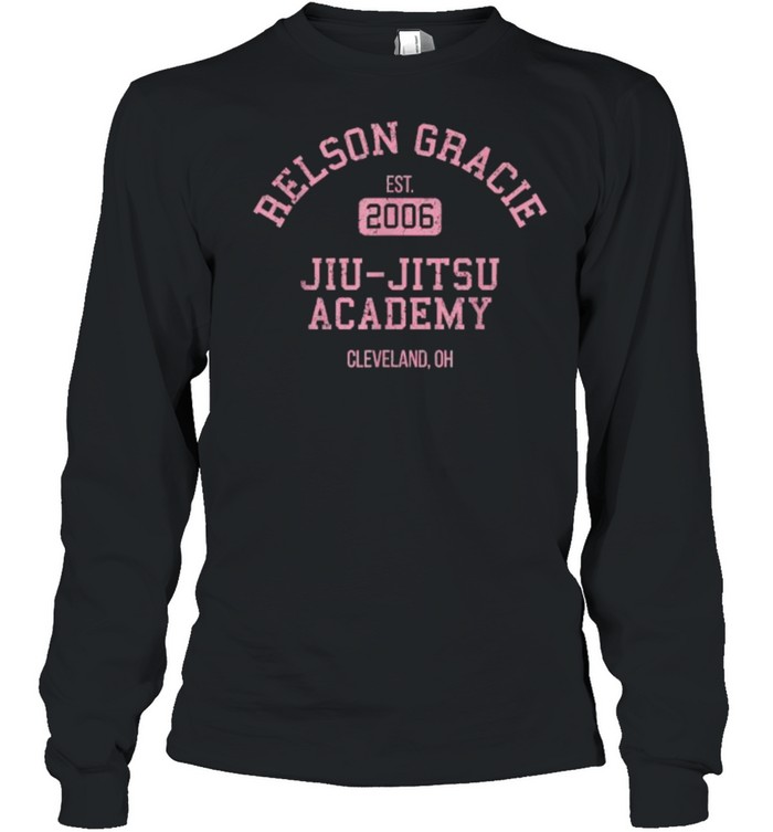 Relson Gracie Cleveland Jiu Jitsu Academy Cleveland T- Long Sleeved T-shirt