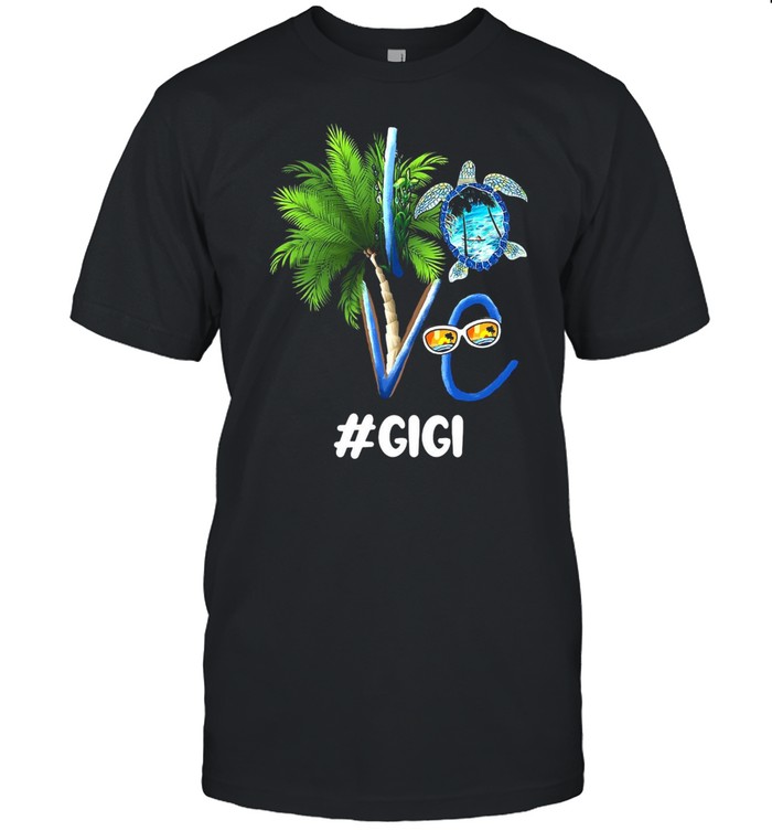 Summer Love Gigi Turtle T-shirt Classic Men's T-shirt