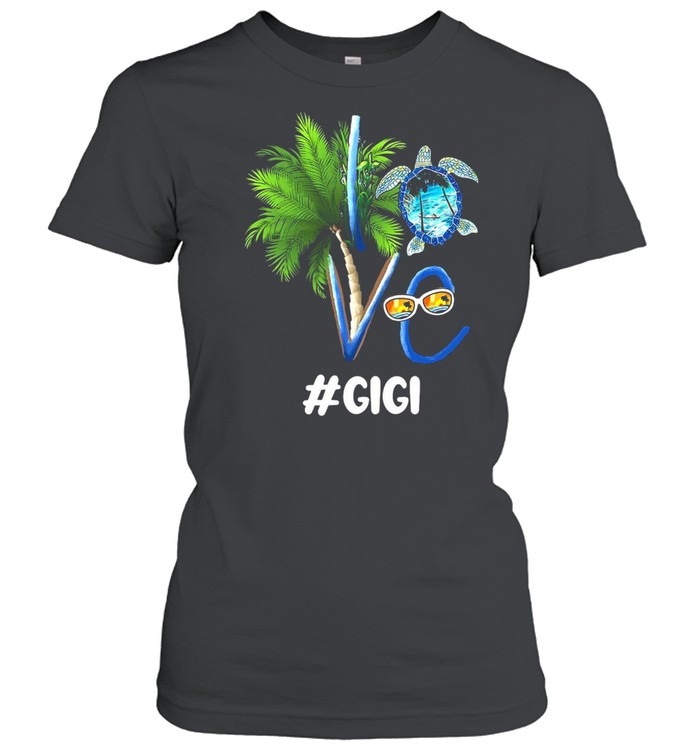 Summer Love Gigi Turtle T-shirt Classic Women's T-shirt