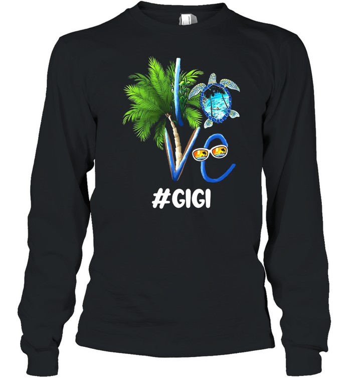 Summer Love Gigi Turtle T-shirt Long Sleeved T-shirt