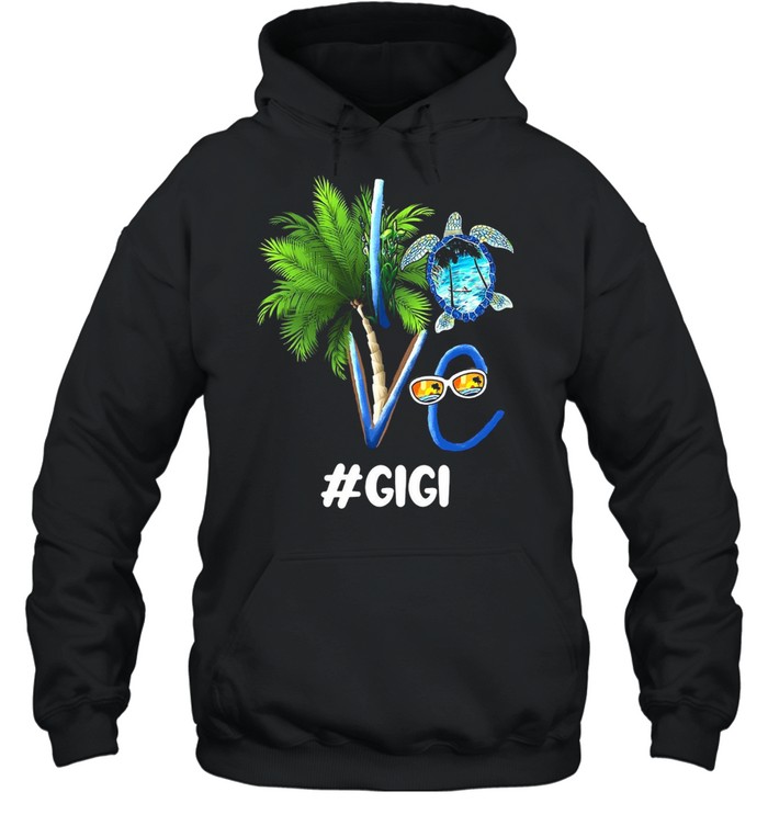 Summer Love Gigi Turtle T-shirt Unisex Hoodie