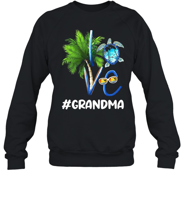 Summer Love Grandma Turtle T-shirt Unisex Sweatshirt