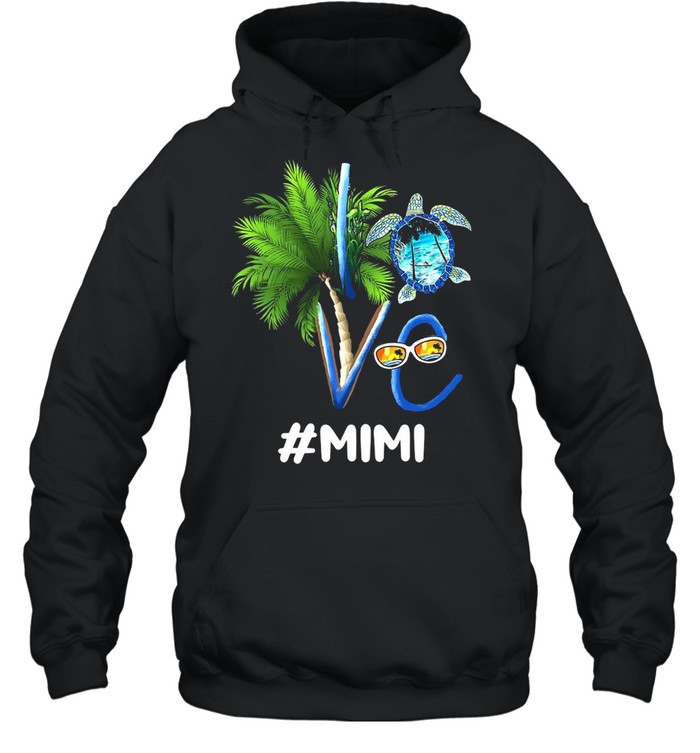 Summer Love Mimi Turtle T-shirt Unisex Hoodie