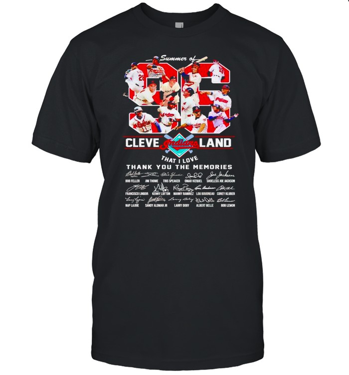 Summer of 96 Cleveland Indians that I love thank you for the memories shirt Classic Men's T-shirt