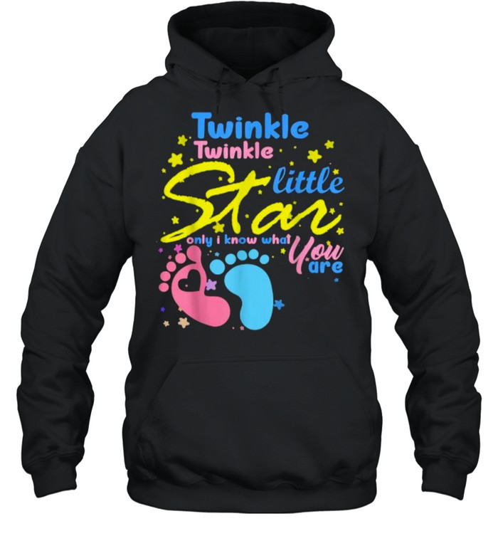 Twinkle Twinkle Little Star Only I Know What You Are Gender T- Unisex Hoodie