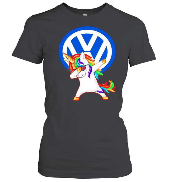 Unicorn dabbing Volkswagen Speed Addict shirt Classic Women's T-shirt