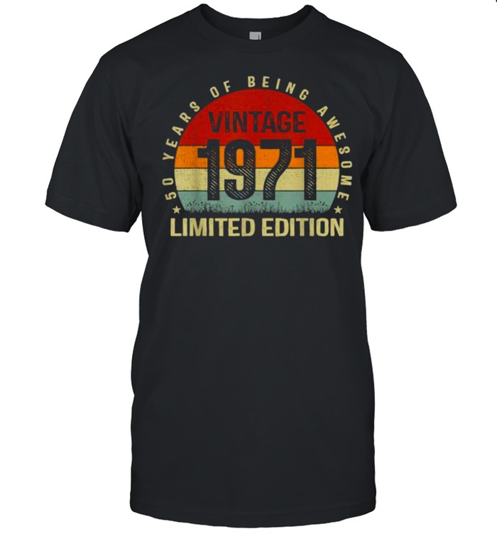 vintage 1971 t shirt