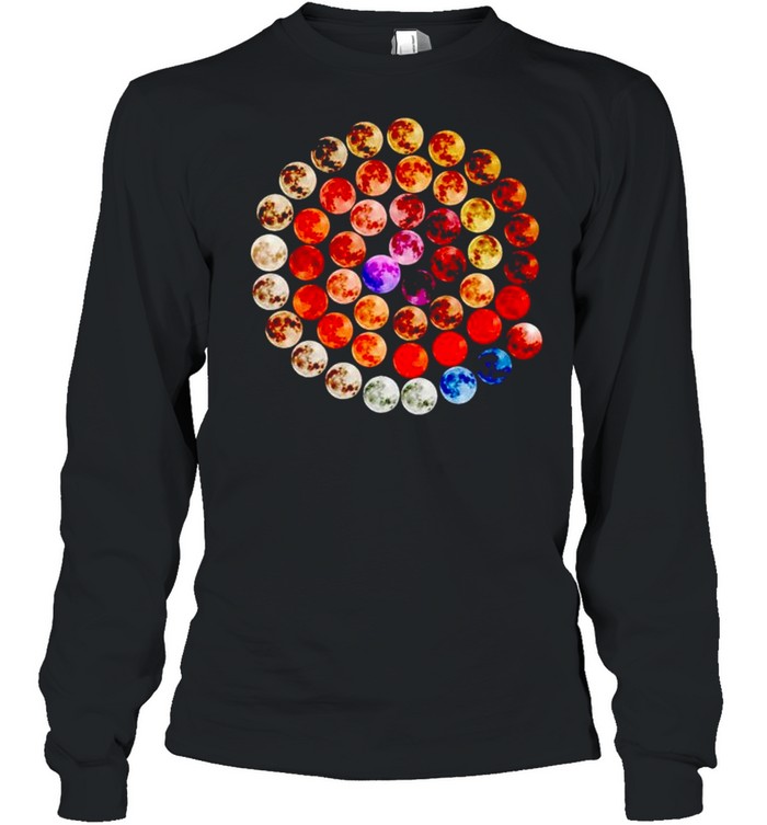 Colors of the moon shirt Long Sleeved T-shirt