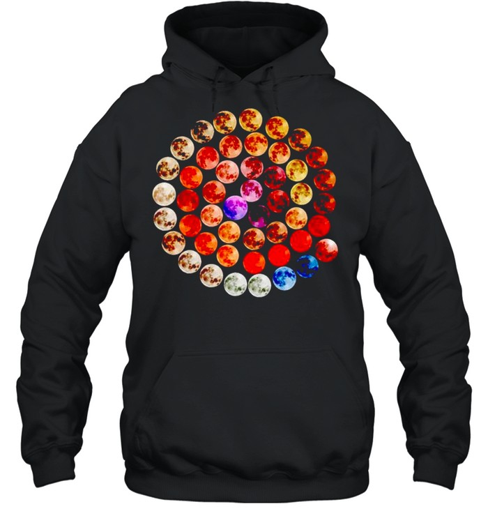 Colors of the moon shirt Unisex Hoodie