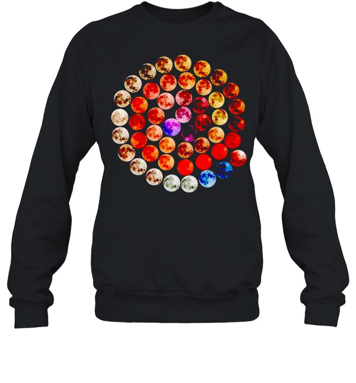 Colors of the moon shirt Unisex Sweatshirt