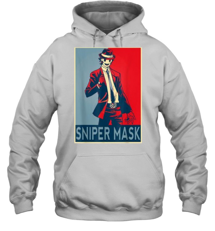 High Rise Invasion Anime Sniper Mask T- Unisex Hoodie