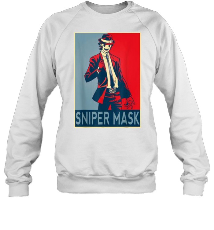 High Rise Invasion Anime Sniper Mask T- Unisex Sweatshirt