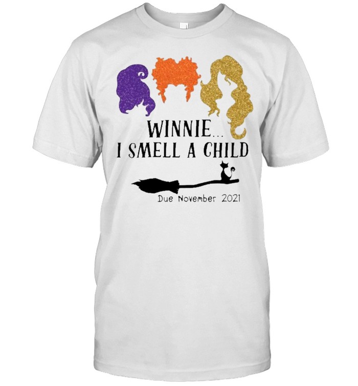 Hocus Pocus winnie I smell a child due november 2021 shirt Classic Men's T-shirt