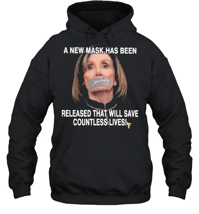 Kamala Harris A new mask has been released that will save countless lives shirt Unisex Hoodie