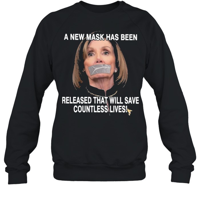 Kamala Harris A new mask has been released that will save countless lives shirt Unisex Sweatshirt