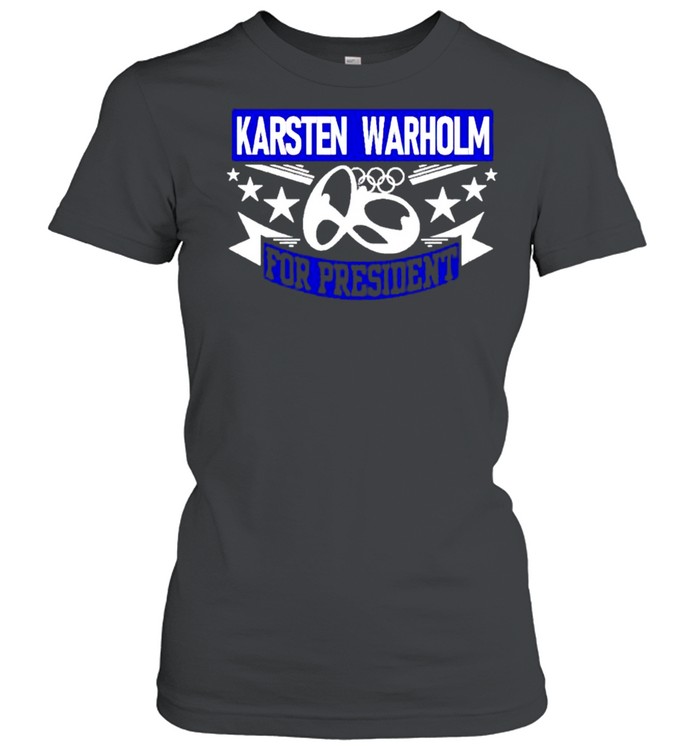 Karsten Warholm for president Tokyo Olympics shirt Classic Women's T-shirt