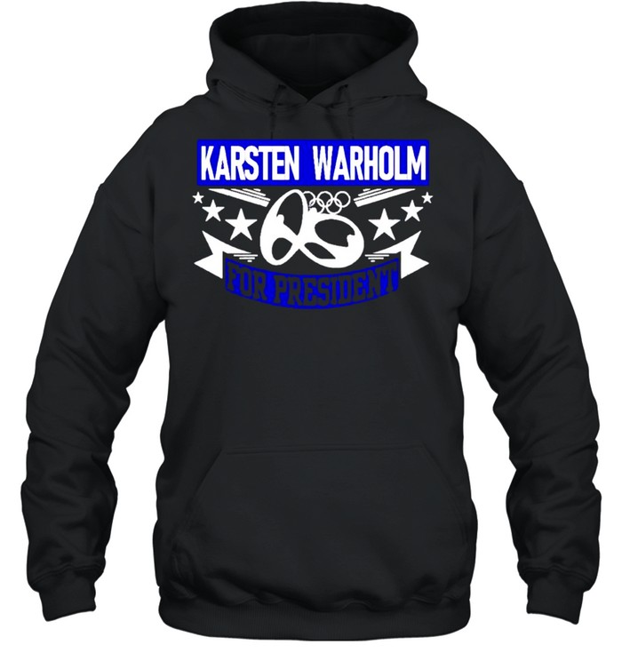 Karsten Warholm for president Tokyo Olympics shirt Unisex Hoodie