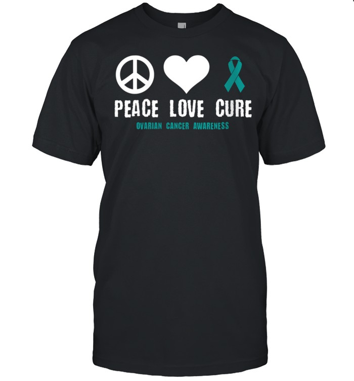 Ovarian Cancer Awareness Gynaecological Cancer Related Famil shirt Classic Men's T-shirt