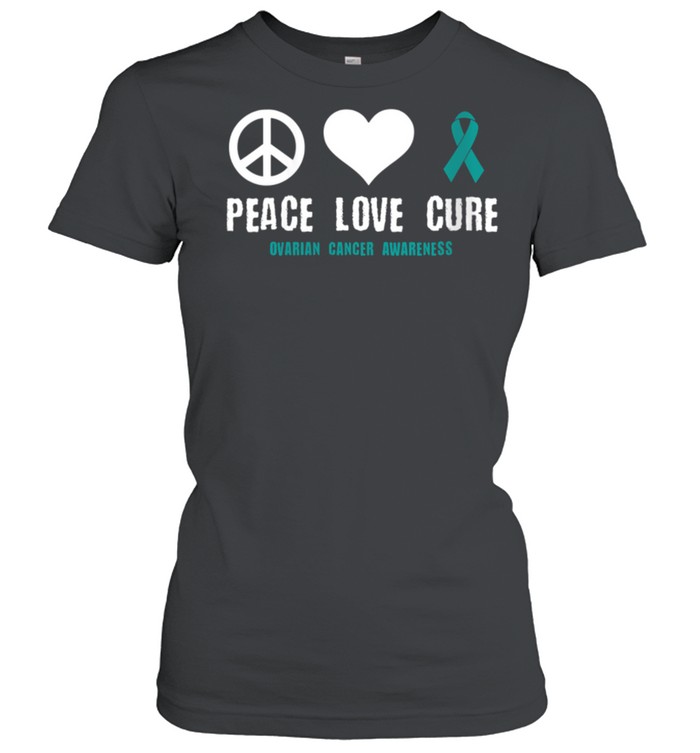 Ovarian Cancer Awareness Gynaecological Cancer Related Famil shirt Classic Women's T-shirt