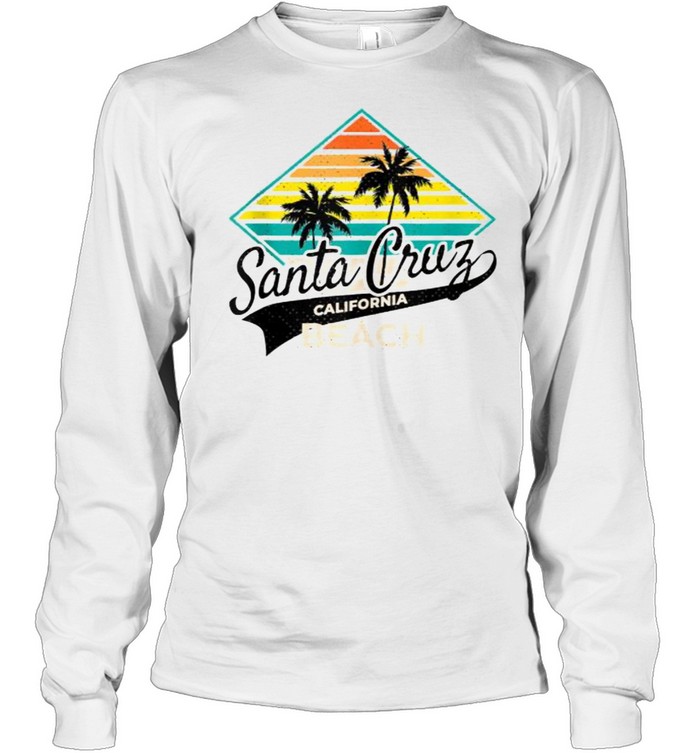 Santa Cruz Beach California Street Vintage T Shirt T Shirt Classic