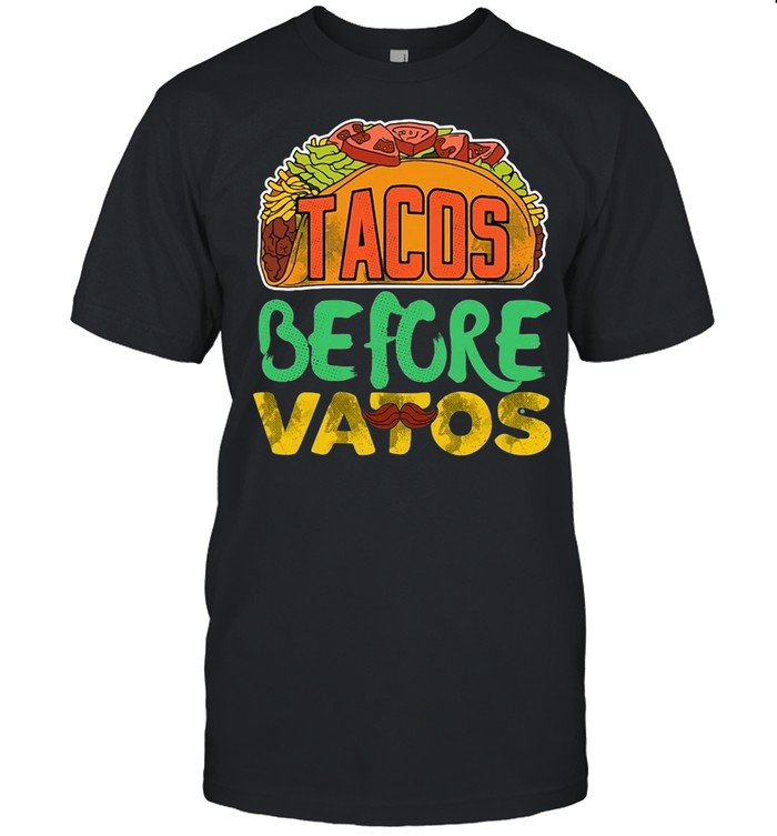 Tacos Before Vatos Vintage T-shirt Classic Men's T-shirt