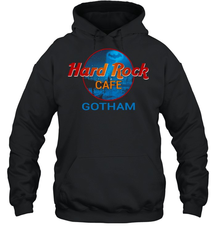 Batman Hard Rock Cafe Gotham T-shirt Unisex Hoodie