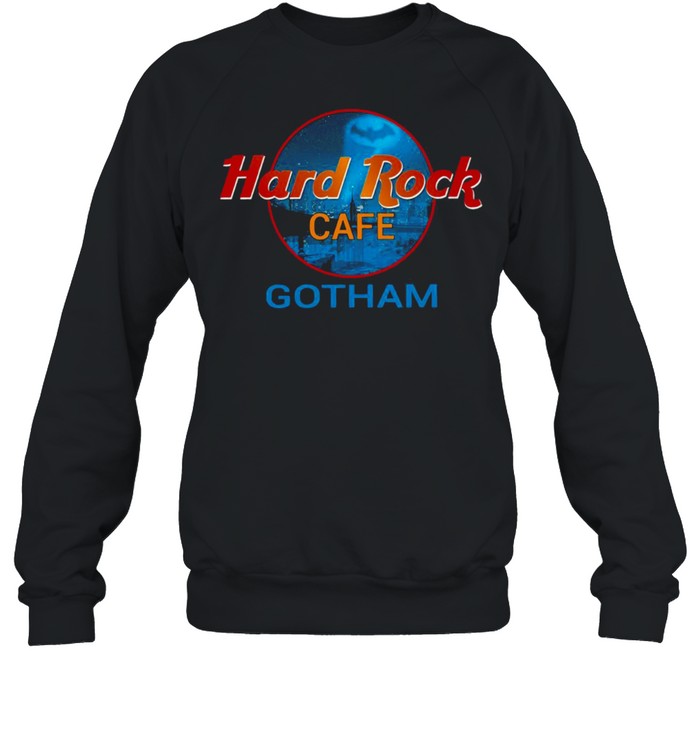 Batman Hard Rock Cafe Gotham T-shirt Unisex Sweatshirt