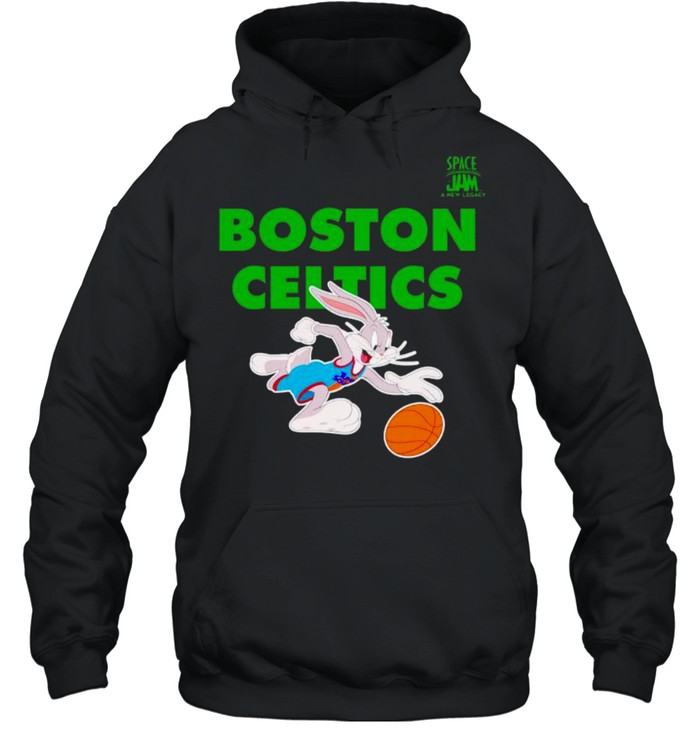 Boston Celtics Space Jam 2 Slam shirt Unisex Hoodie