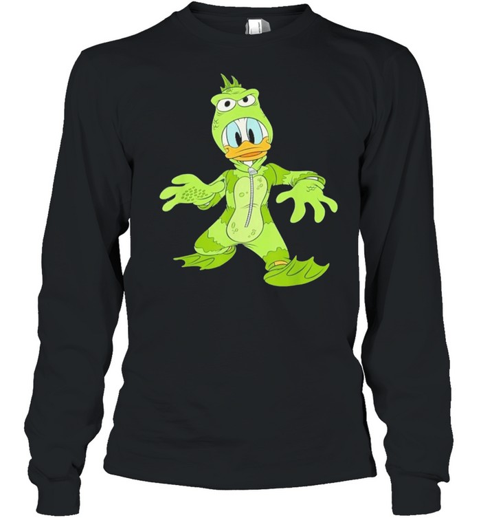 disney donald duck monster halloween costume shirt Long Sleeved T-shirt