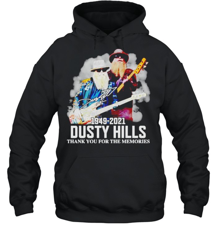 Dusty Hills thank you for the memories 1949 2021 shirt Unisex Hoodie