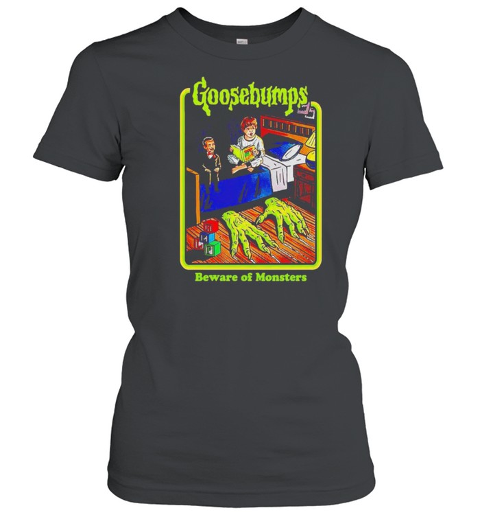 Goosebumps Beware Of Monsters Halloween shirt Classic Women's T-shirt