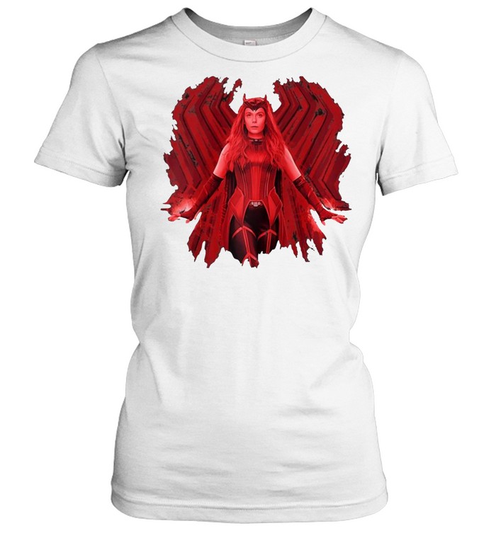 Wandavision Baseball shirt T Classic - Wanda T- Witch Marvel Maximoff The Scarlet Is Raglan Shirt