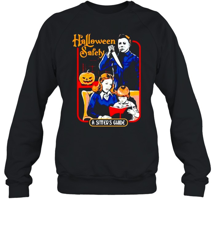Michael Myers Halloween Safety A Sitter's Guide T-shirt - T Shirt Classic